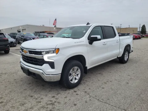 White 2025 Chevrolet Silverado 1500 LT for sale in Terre Haute, IN