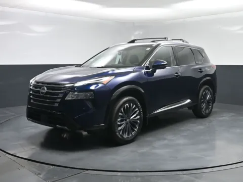 Blue 2026 Nissan Rogue Platinum for sale in Terre Haute, IN