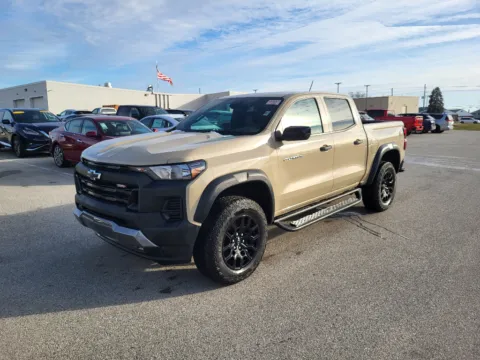Beige 2023 Chevrolet Colorado 4WD Trail Boss for sale in Terre Haute, IN
