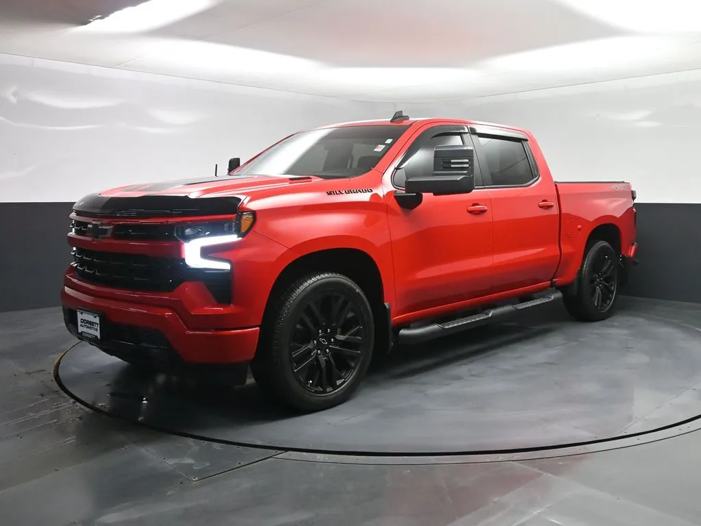Red 2023 Chevrolet Silverado 1500 RST for sale in Terre Haute, IN