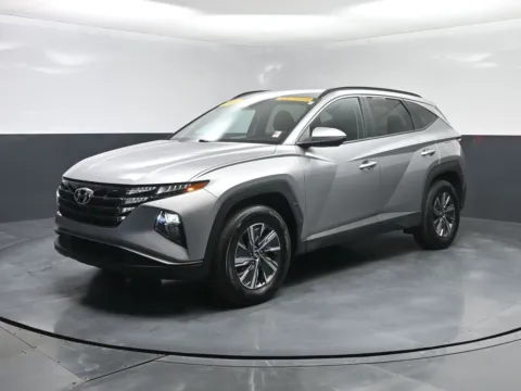 Silver 2023 Hyundai Tucson Hybrid Blue for sale in Terre Haute, IN