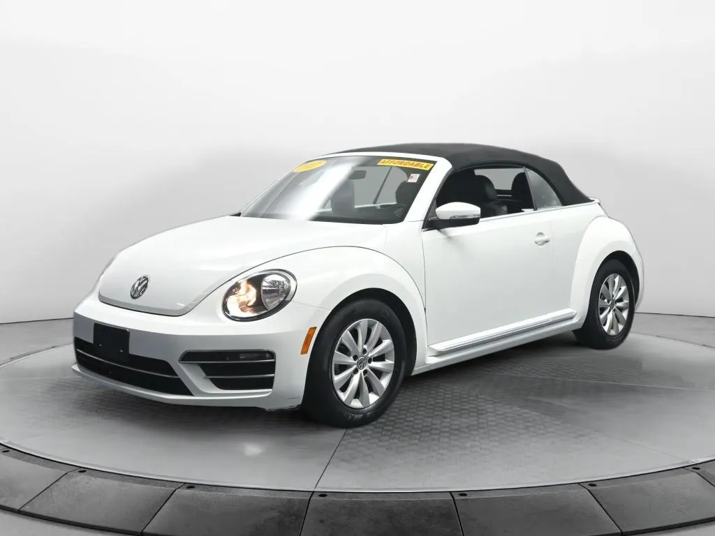 White 2017 Volkswagen Beetle 1.8T S for sale in Terre Haute, IN