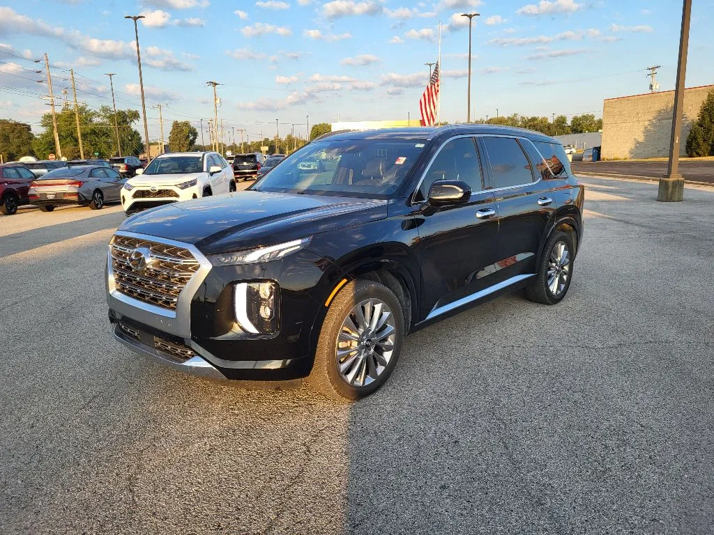 Black 2020 Hyundai Palisade Limited for sale in Terre Haute, IN