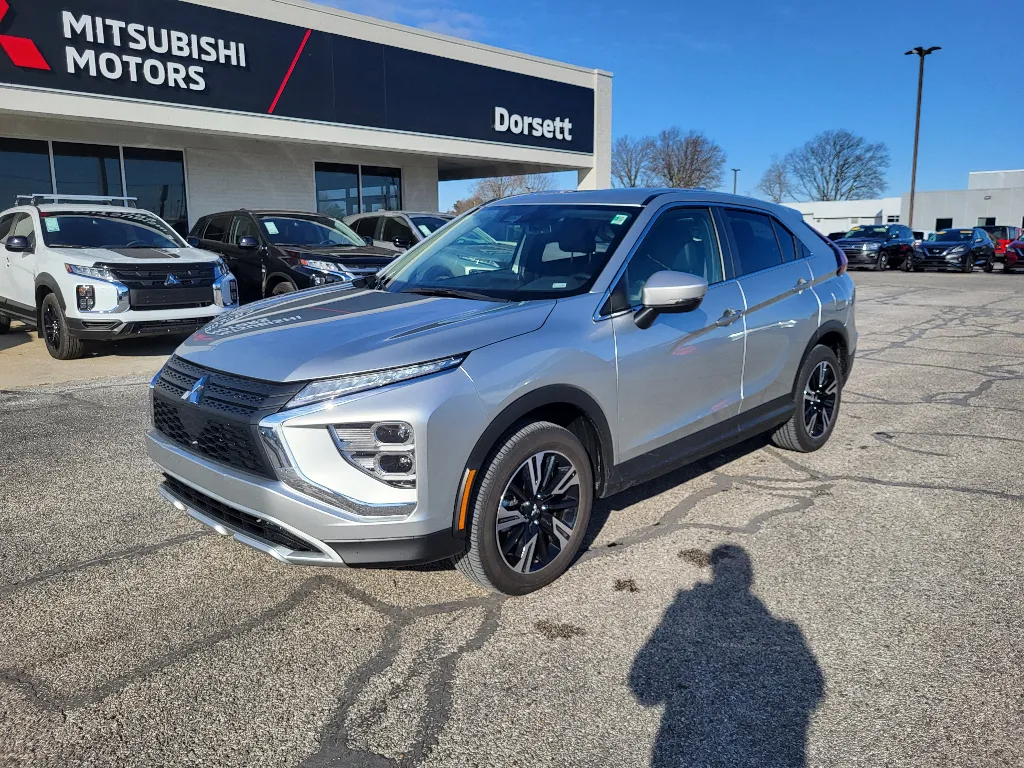 Silver 2025 Mitsubishi Eclipse Cross Black Edition for sale in Terre Haute, IN