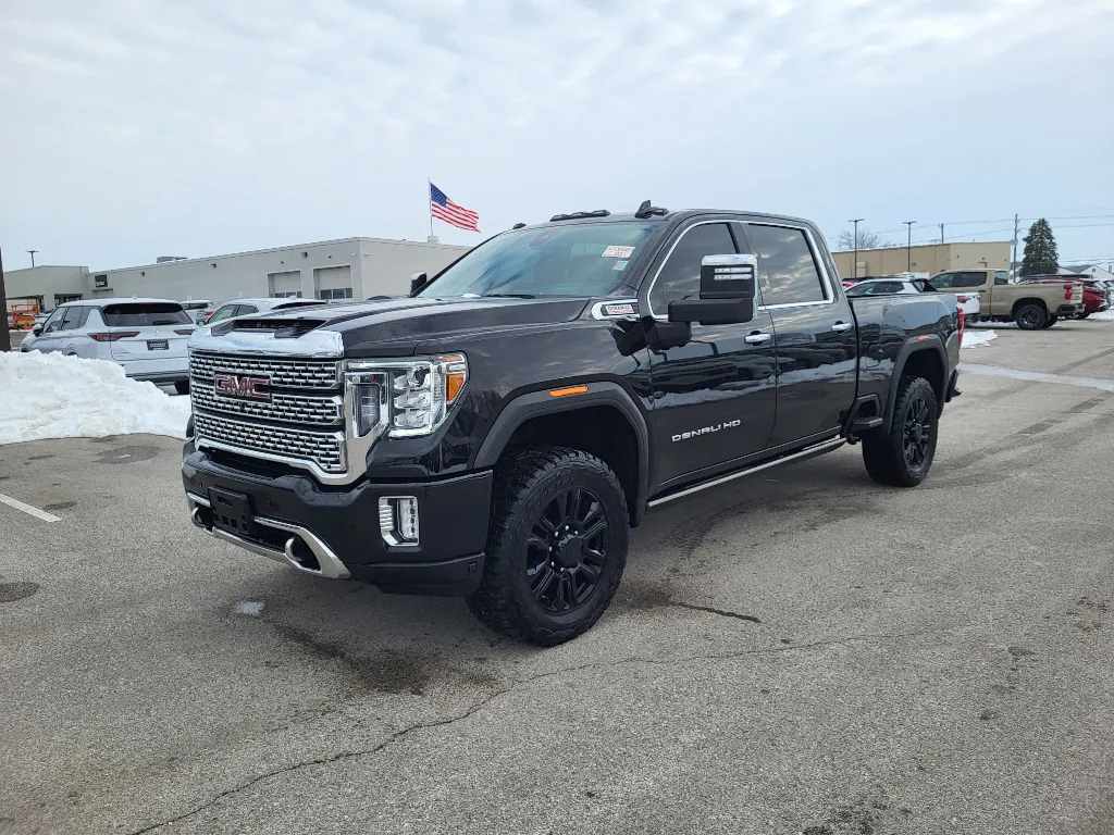 Black 2023 GMC Sierra 3500 Denali for sale in Terre Haute, IN