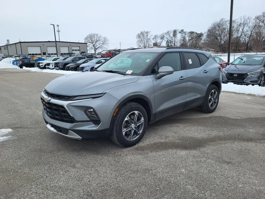 Gray 2024 Chevrolet Blazer LT for sale in Terre Haute, IN