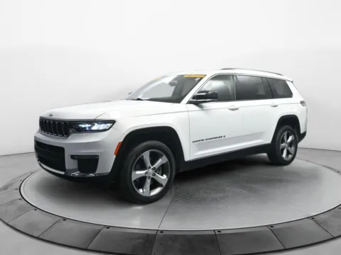 White 2022 Jeep Grand Cherokee L Limited for sale in Terre Haute, IN