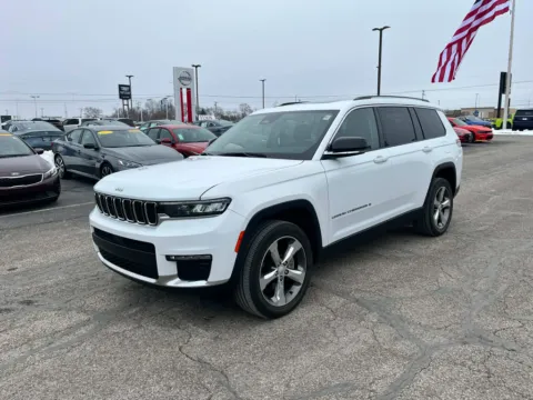White 2022 Jeep Grand Cherokee L Limited for sale in Terre Haute, IN