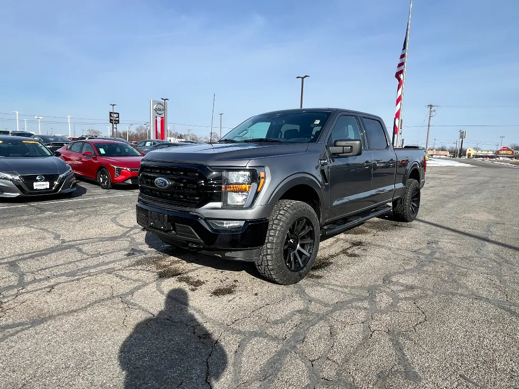 Gray 2023 Ford F-150 XLT for sale in Terre Haute, IN