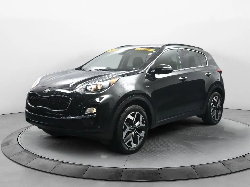 Black 2020 Kia Sportage EX for sale in Terre Haute, IN
