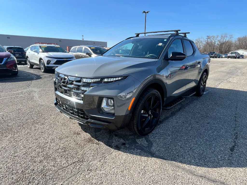Gray 2023 Hyundai Santa Cruz NIGHT for sale in Terre Haute, IN