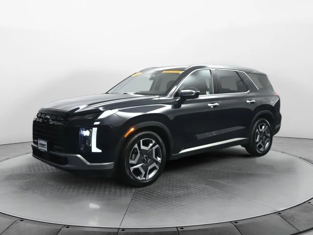 Blue 2024 Hyundai Palisade Limited for sale in Terre Haute, IN