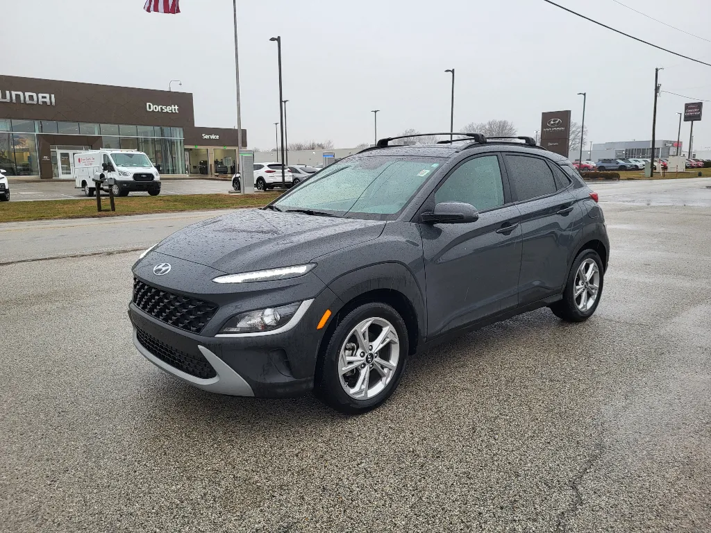 Gray 2023 Hyundai Kona SEL for sale in Terre Haute, IN