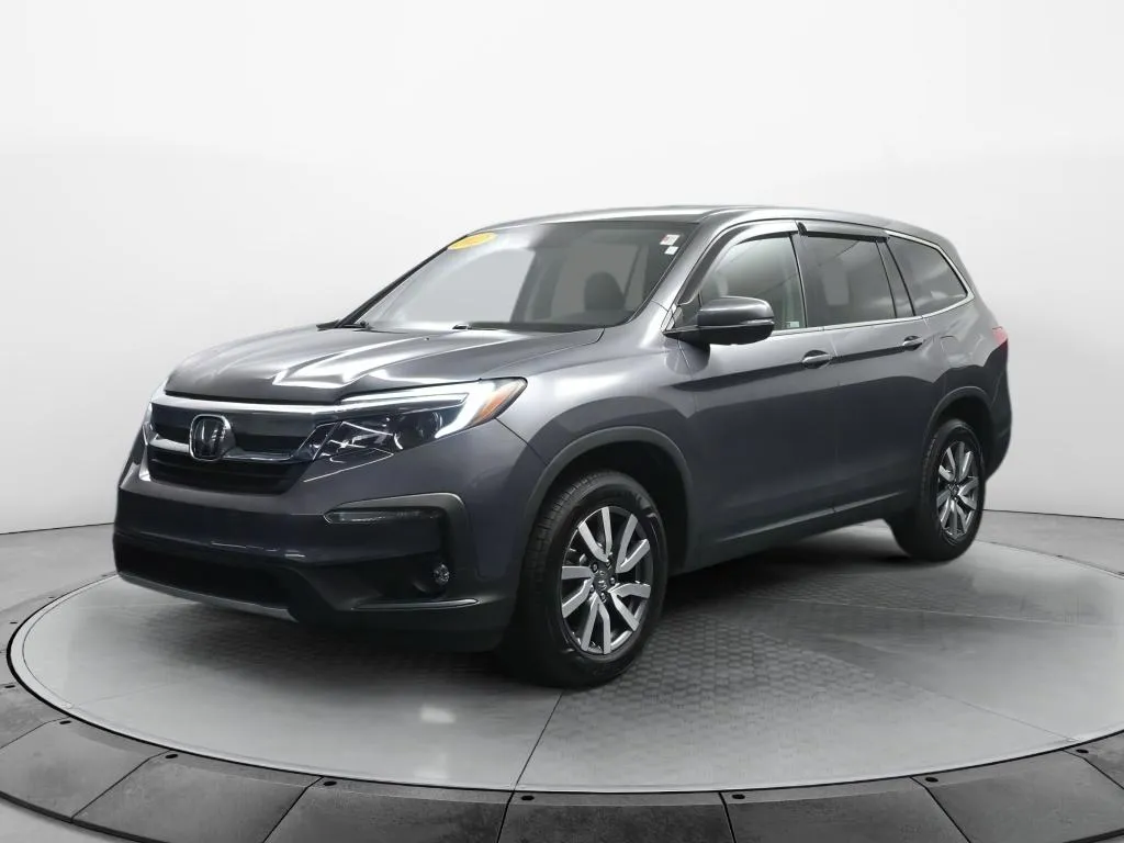 Gray 2022 Honda Pilot EX-L for sale in Terre Haute, IN