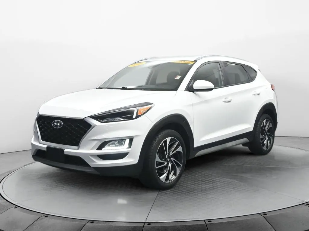 White 2020 Hyundai Tucson Sport for sale in Terre Haute, IN