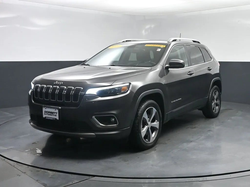 Gray 2019 Jeep Cherokee Limited for sale in Terre Haute, IN