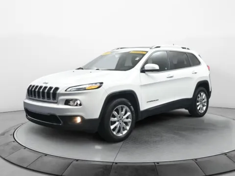 White 2016 Jeep Cherokee Limited for sale in Terre Haute, IN