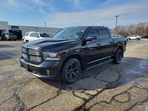 Black 2016 Ram 1500 Sport for sale in Terre Haute, IN