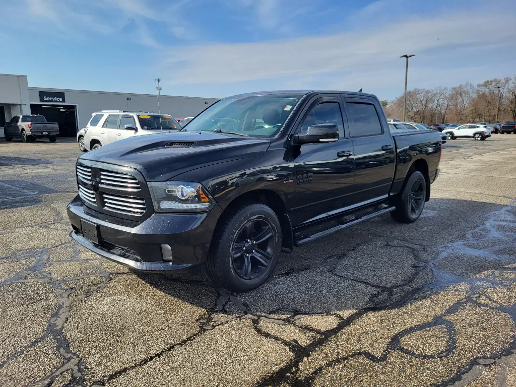 Black 2016 Ram 1500 Sport for sale in Terre Haute, IN