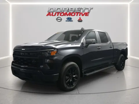 Gray 2023 Chevrolet Silverado 1500 Custom for sale in Terre Haute, IN
