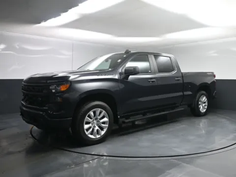 Gray 2023 Chevrolet Silverado 1500 Custom for sale in Terre Haute, IN