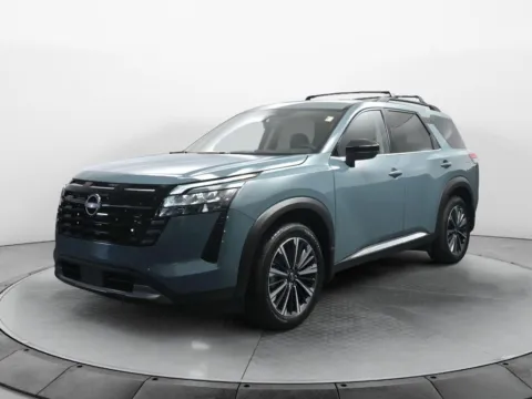 Green 2026 Nissan Pathfinder Platinum for sale in Terre Haute, IN