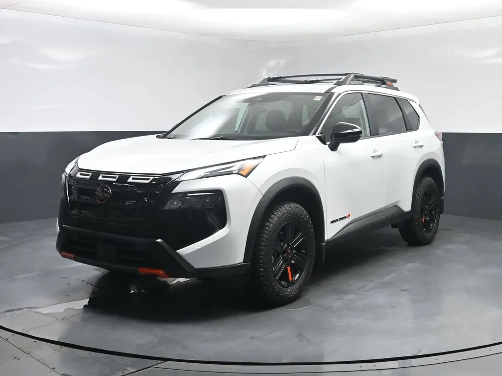 White 2026 Nissan Rogue Rock Creek for sale in Terre Haute, IN