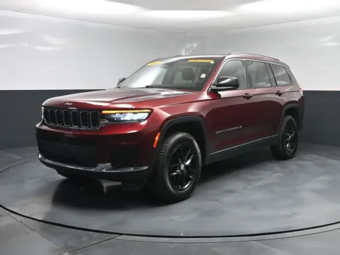 Red 2023 Jeep Grand Cherokee L Laredo for sale in Terre Haute, IN