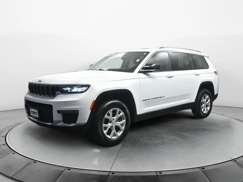 White 2023 Jeep Grand Cherokee L Limited for sale in Terre Haute, IN