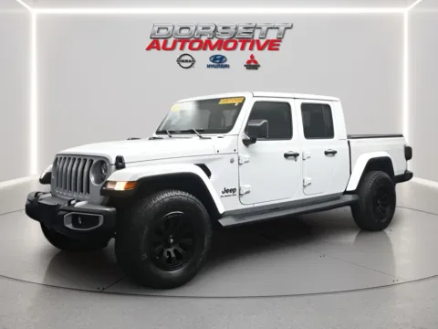 White 2022 Jeep Gladiator Overland for sale in Terre Haute, IN