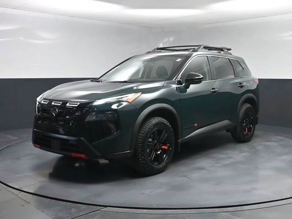 Black 2026 Nissan Rogue Rock Creek for sale in Terre Haute, IN