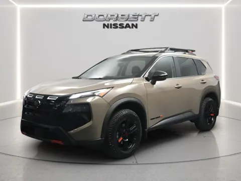 Beige 2026 Nissan Rogue Rock Creek for sale in Terre Haute, IN