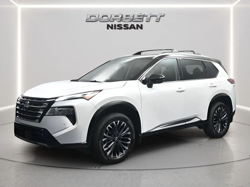 Black 2026 Nissan Rogue Platinum for sale in Terre Haute, IN