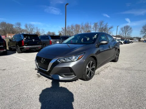 Gray 2023 Nissan Sentra SV for sale in Terre Haute, IN
