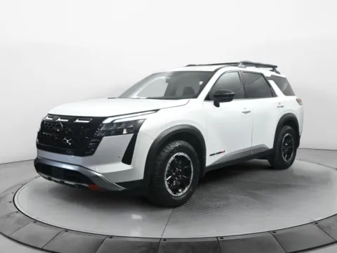 White 2026 Nissan Pathfinder Rock Creek for sale in Terre Haute, IN