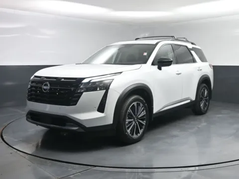 White 2026 Nissan Pathfinder Platinum for sale in Terre Haute, IN