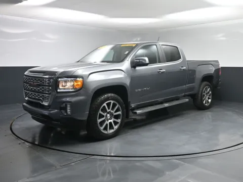 Gray 2022 GMC Canyon 4WD Denali for sale in Terre Haute, IN