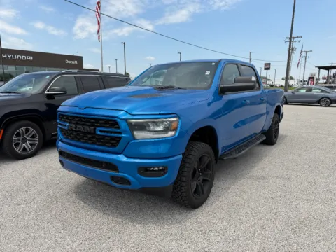 Blue 2022 Ram 1500 Sport for sale in Terre Haute, IN