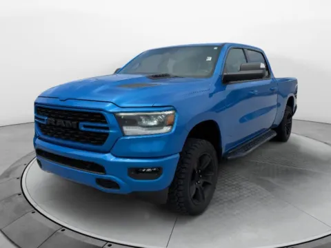 Blue 2022 Ram 1500 Sport for sale in Terre Haute, IN