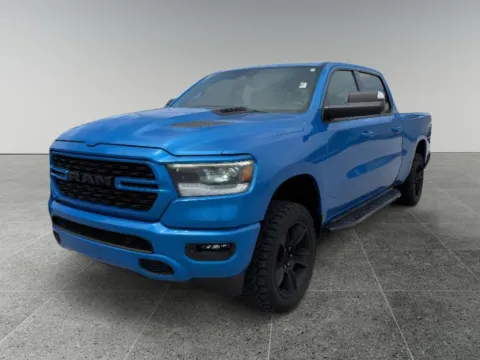 Blue 2022 Ram 1500 Sport for sale in Terre Haute, IN