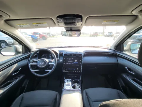 Photos of 2022 Hyundai Tucson Hybrid Blue for sale in Terre Haute, IN at Dorsett Nissan