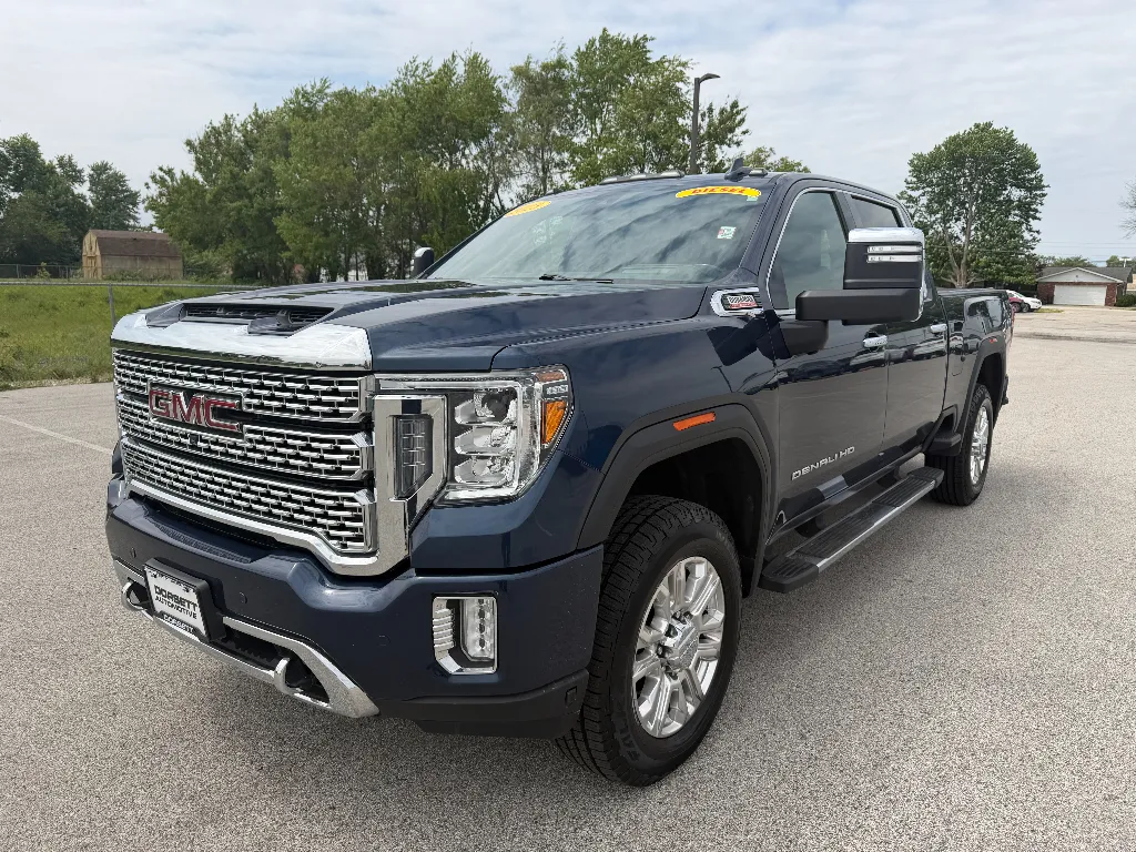 Blue 2023 GMC Sierra 2500 Denali for sale in Terre Haute, IN