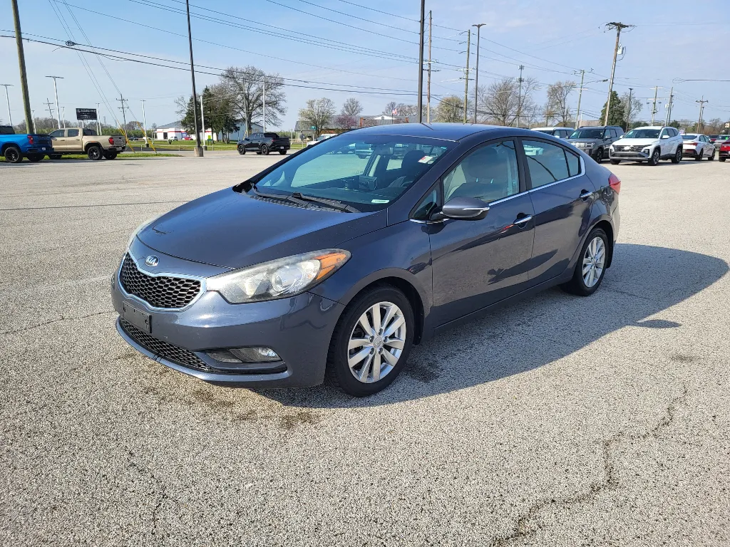 Blue 2015 Kia Forte EX for sale in Terre Haute, IN