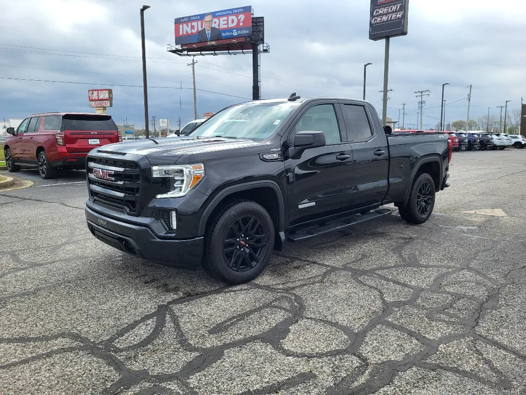 Black 2022 GMC Sierra Limited 1500 Elevation for sale in Terre Haute, IN