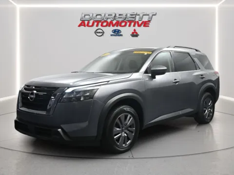 Gray 2025 Nissan Pathfinder SV for sale in Terre Haute, IN