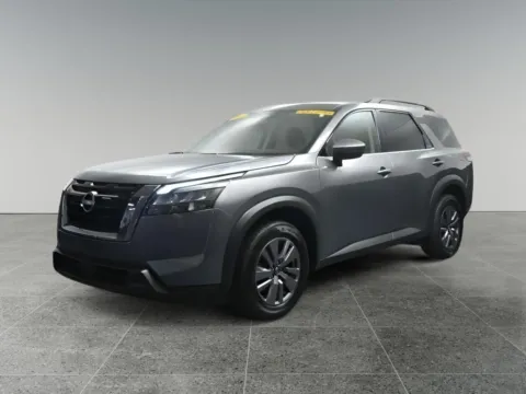 Gray 2025 Nissan Pathfinder SV for sale in Terre Haute, IN