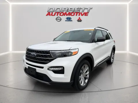 White 2023 Ford Explorer XLT for sale in Terre Haute, IN