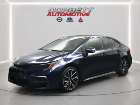 Blue 2020 Toyota Corolla SE for sale in Terre Haute, IN