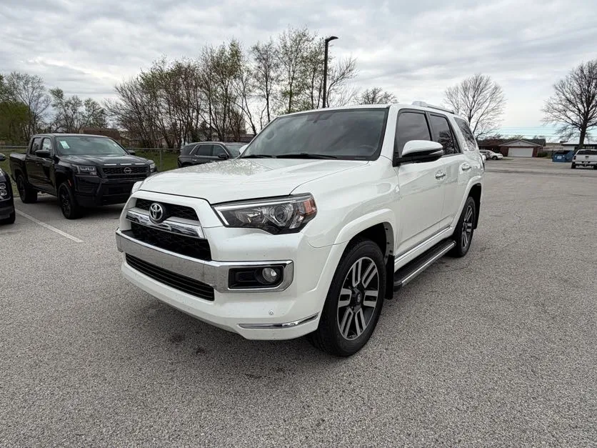 White 2016 Toyota 4Runner Limited for sale in Terre Haute, IN