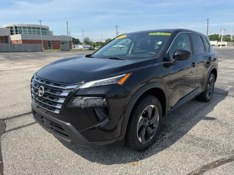 Black 2024 Nissan Rogue SV for sale in Terre Haute, IN